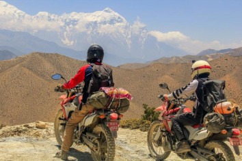 Upper Mustang Motorcycle Tour in Nepal